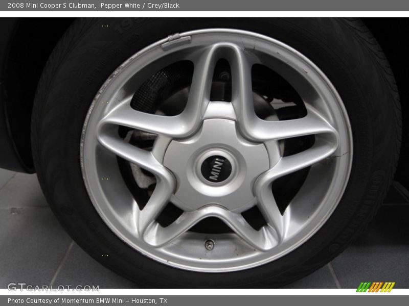 Pepper White / Grey/Black 2008 Mini Cooper S Clubman