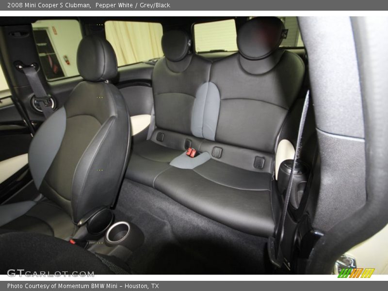 Pepper White / Grey/Black 2008 Mini Cooper S Clubman