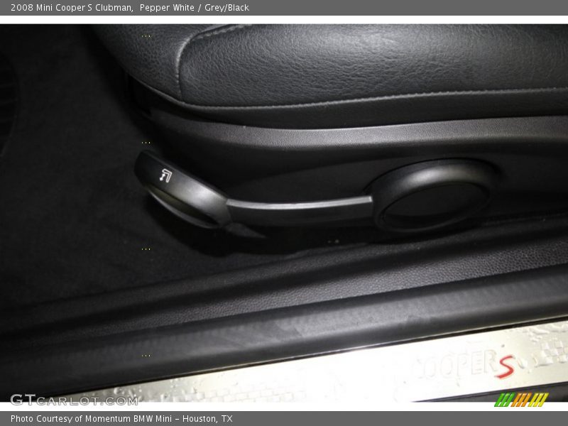 Pepper White / Grey/Black 2008 Mini Cooper S Clubman