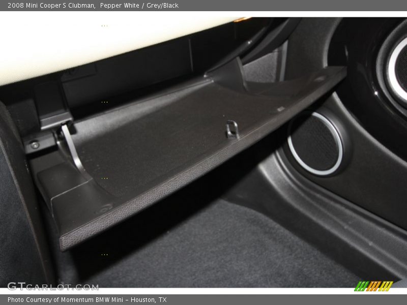 Pepper White / Grey/Black 2008 Mini Cooper S Clubman