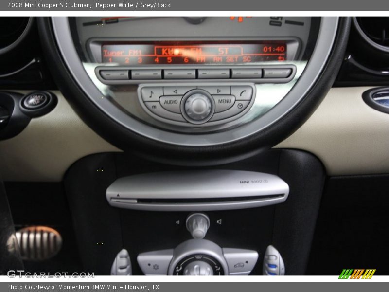 Pepper White / Grey/Black 2008 Mini Cooper S Clubman