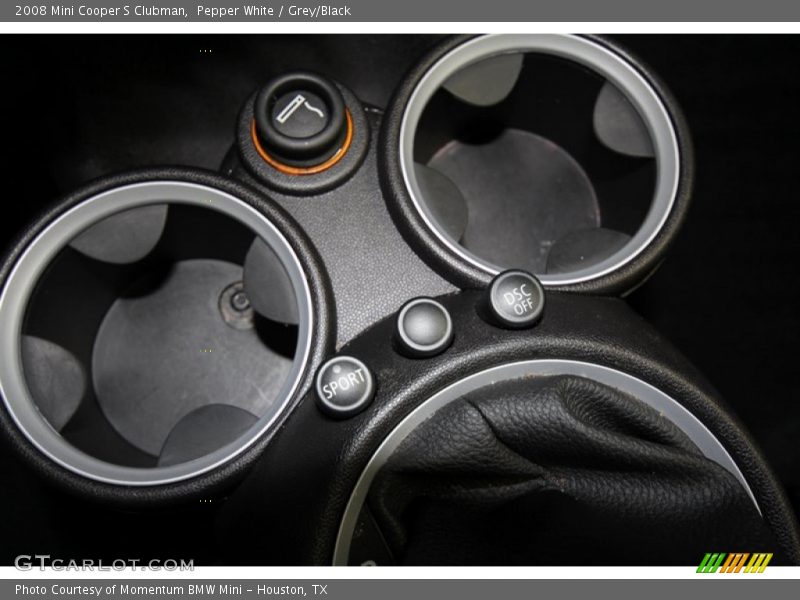 Pepper White / Grey/Black 2008 Mini Cooper S Clubman