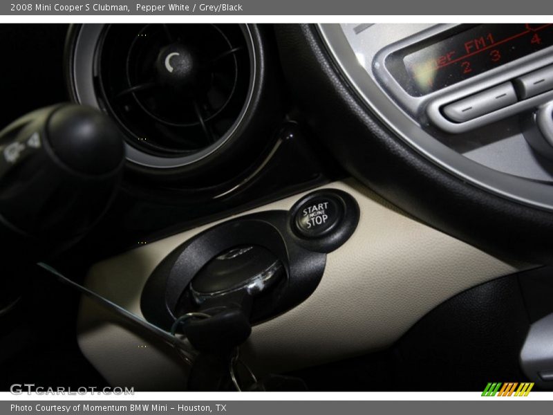Pepper White / Grey/Black 2008 Mini Cooper S Clubman