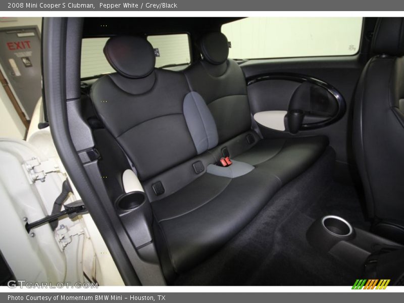 Pepper White / Grey/Black 2008 Mini Cooper S Clubman