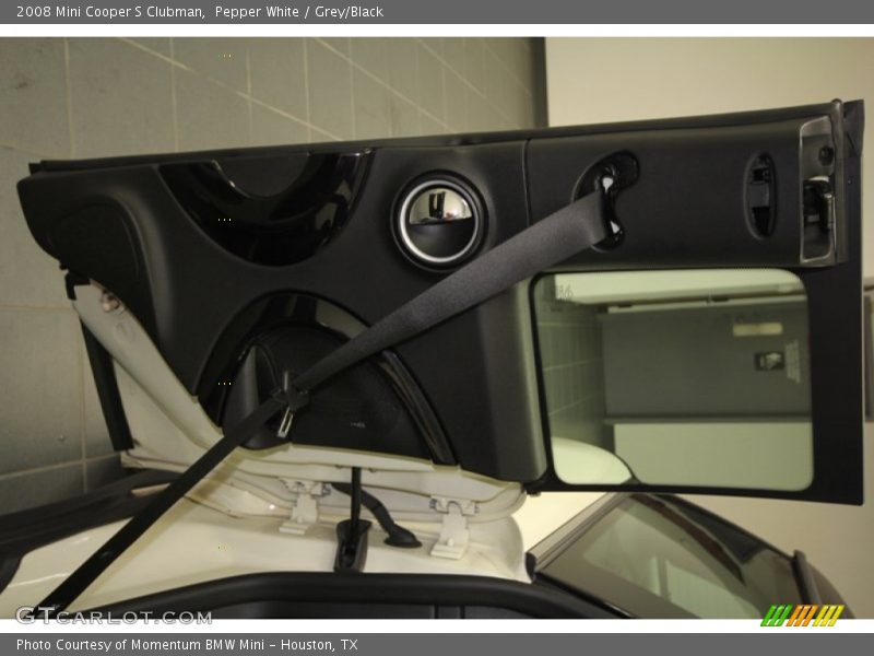 Pepper White / Grey/Black 2008 Mini Cooper S Clubman