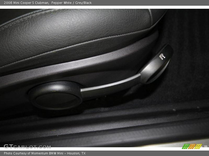 Pepper White / Grey/Black 2008 Mini Cooper S Clubman