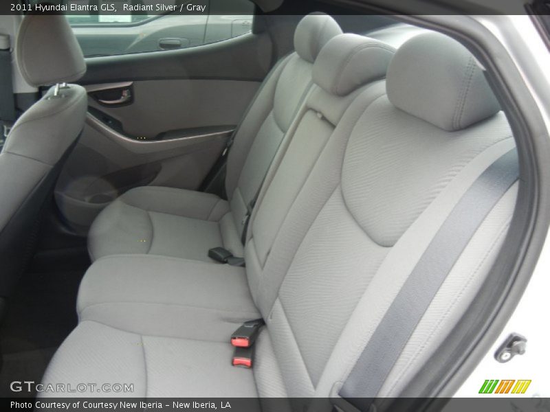 Radiant Silver / Gray 2011 Hyundai Elantra GLS