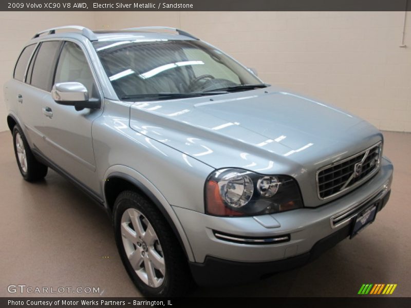 Electric Silver Metallic / Sandstone 2009 Volvo XC90 V8 AWD
