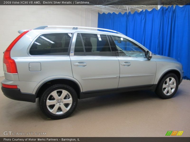 Electric Silver Metallic / Sandstone 2009 Volvo XC90 V8 AWD