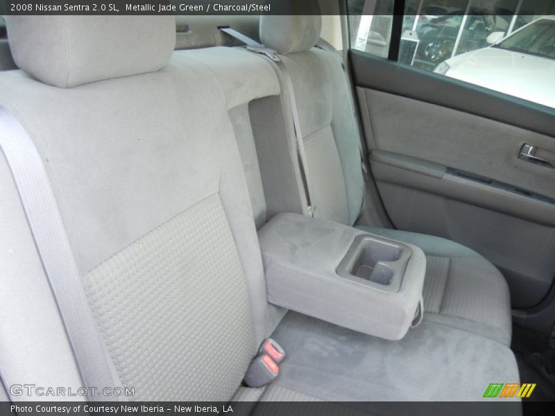 Metallic Jade Green / Charcoal/Steel 2008 Nissan Sentra 2.0 SL