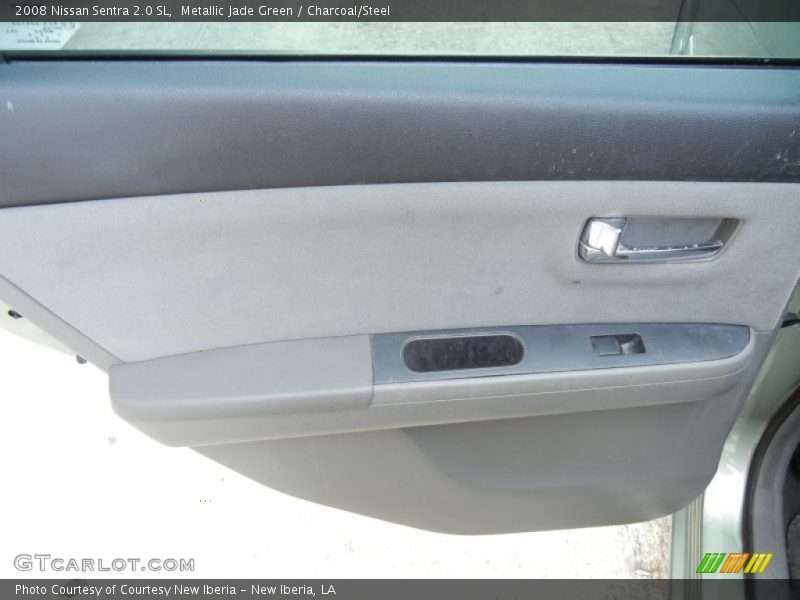 Metallic Jade Green / Charcoal/Steel 2008 Nissan Sentra 2.0 SL