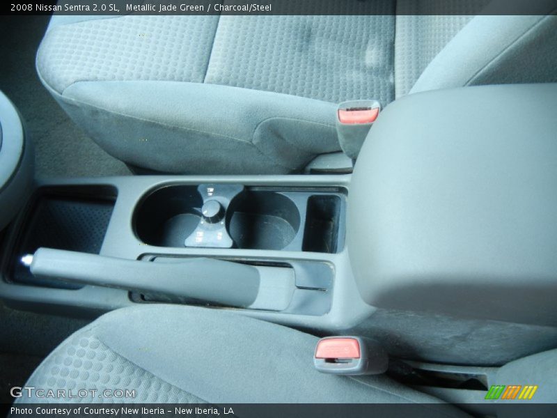 Metallic Jade Green / Charcoal/Steel 2008 Nissan Sentra 2.0 SL