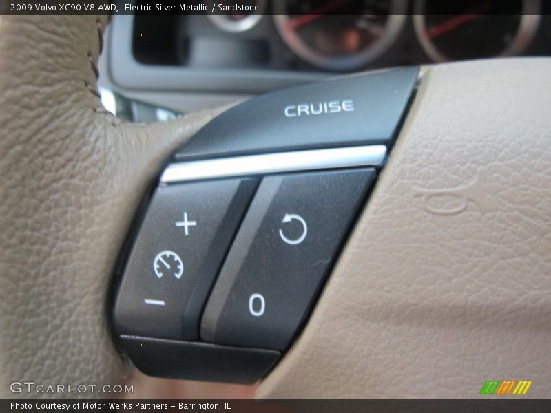 Electric Silver Metallic / Sandstone 2009 Volvo XC90 V8 AWD