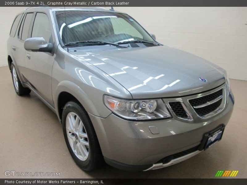Graphite Gray Metallic / Carbon Black Leather 2006 Saab 9-7X 4.2i