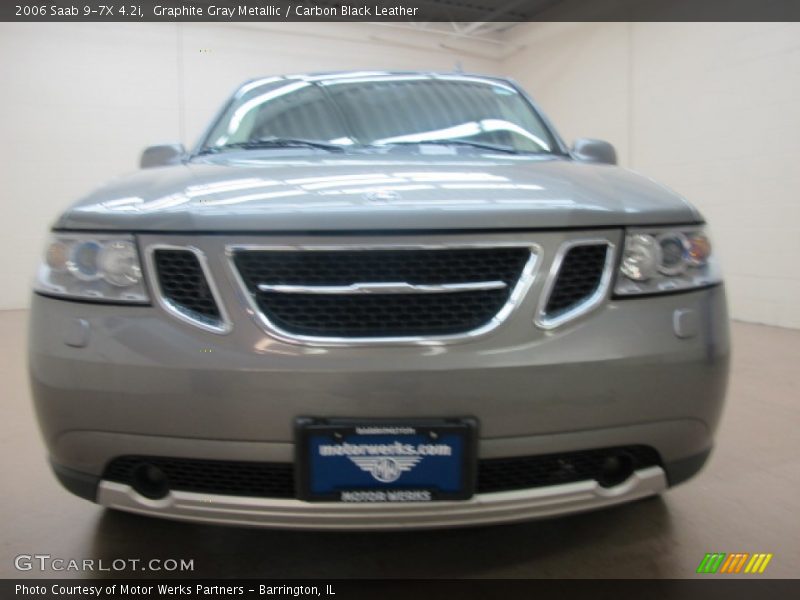 Graphite Gray Metallic / Carbon Black Leather 2006 Saab 9-7X 4.2i