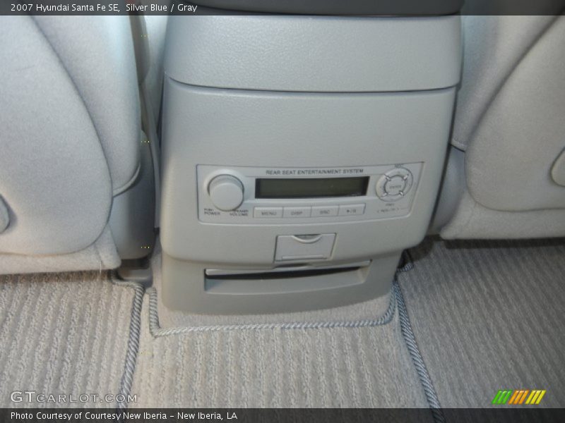 Silver Blue / Gray 2007 Hyundai Santa Fe SE