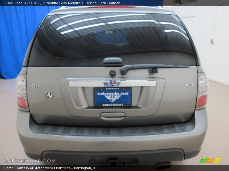 Graphite Gray Metallic / Carbon Black Leather 2006 Saab 9-7X 4.2i