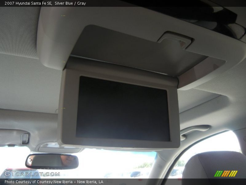 Silver Blue / Gray 2007 Hyundai Santa Fe SE