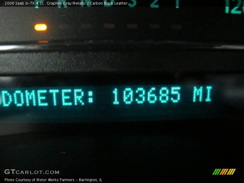 Graphite Gray Metallic / Carbon Black Leather 2006 Saab 9-7X 4.2i