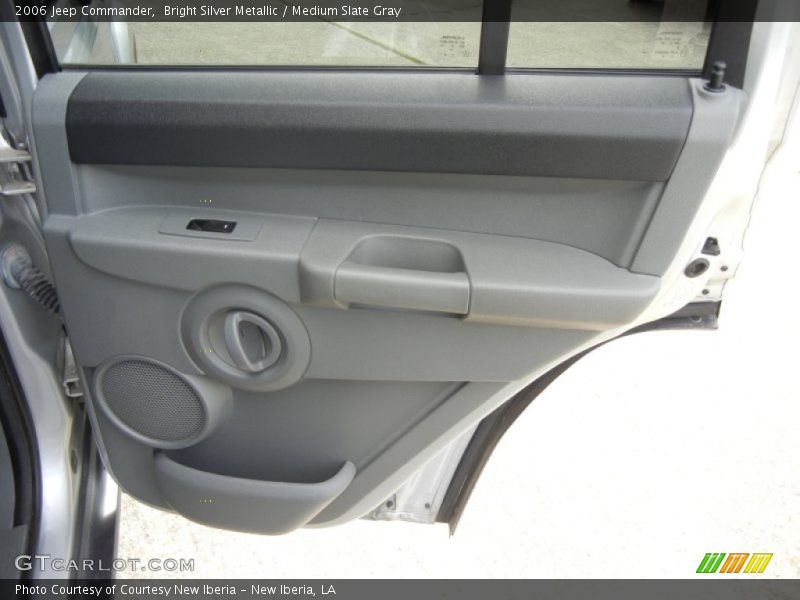 Bright Silver Metallic / Medium Slate Gray 2006 Jeep Commander