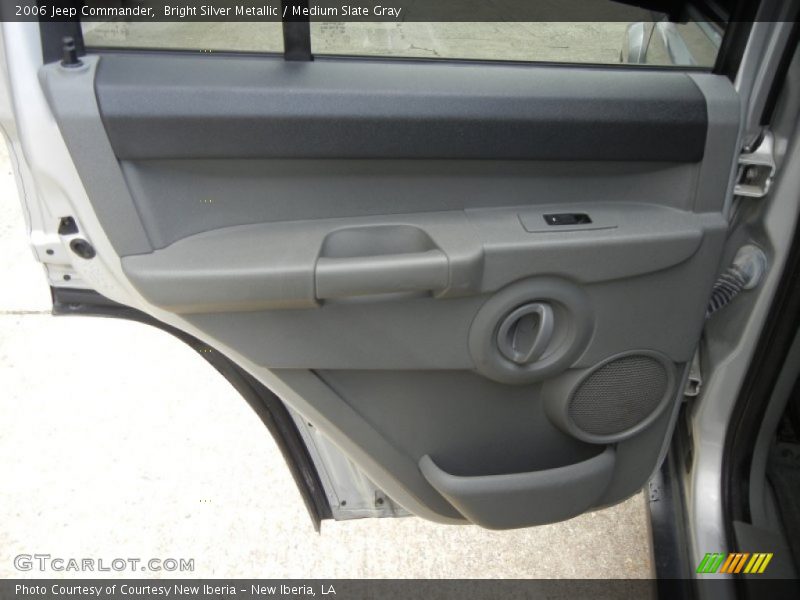 Bright Silver Metallic / Medium Slate Gray 2006 Jeep Commander