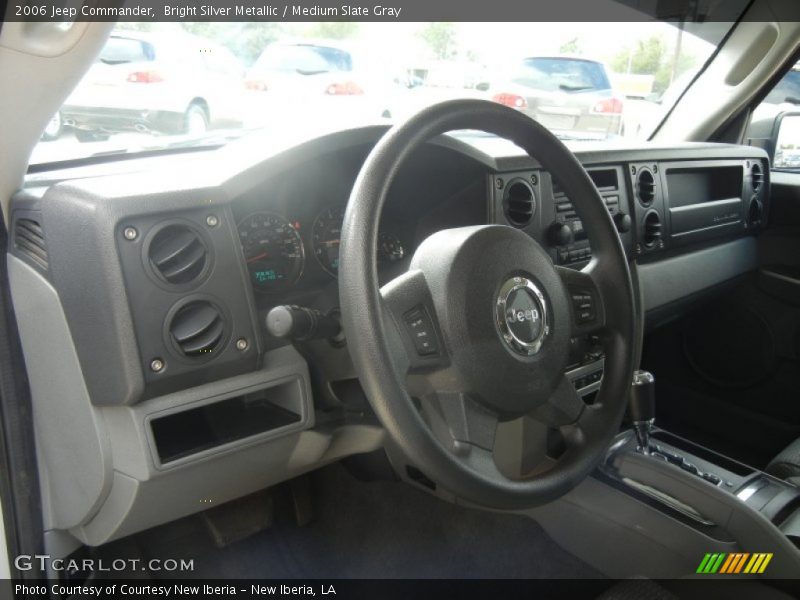 Bright Silver Metallic / Medium Slate Gray 2006 Jeep Commander