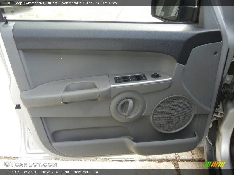Bright Silver Metallic / Medium Slate Gray 2006 Jeep Commander