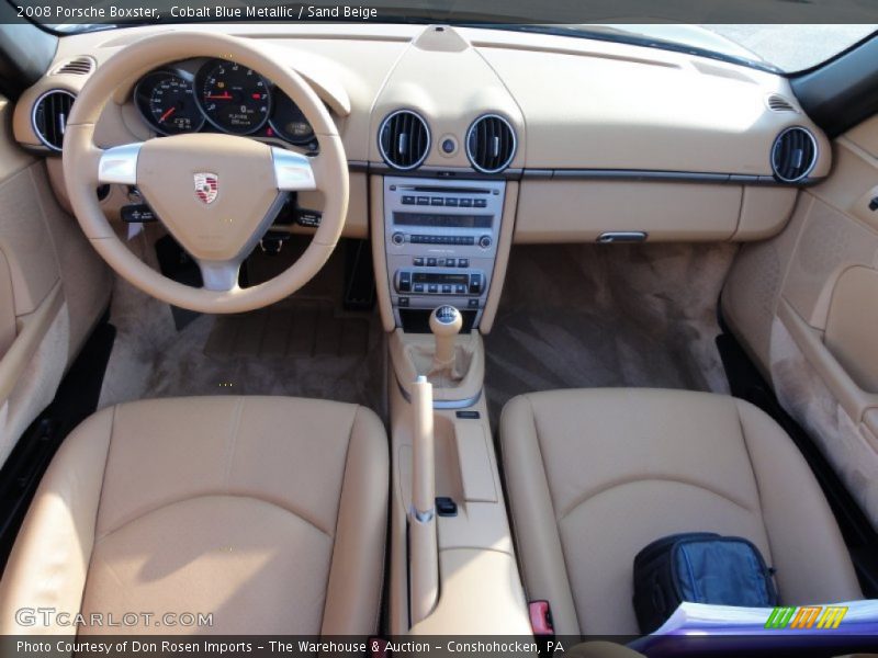  2008 Boxster  Sand Beige Interior