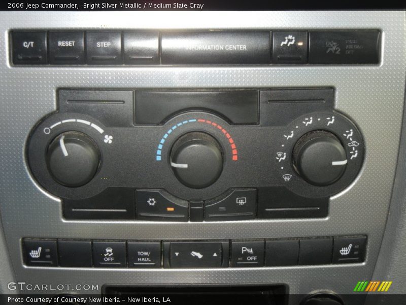 Bright Silver Metallic / Medium Slate Gray 2006 Jeep Commander