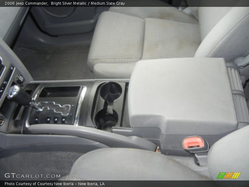 Bright Silver Metallic / Medium Slate Gray 2006 Jeep Commander
