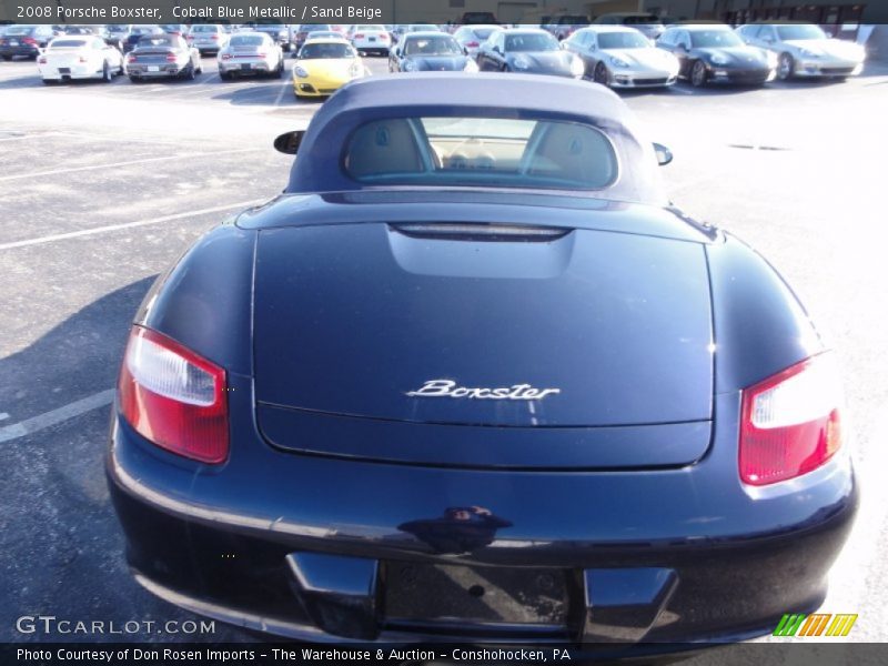 Cobalt Blue Metallic / Sand Beige 2008 Porsche Boxster