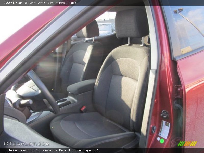 Venom Red / Black 2009 Nissan Rogue SL AWD