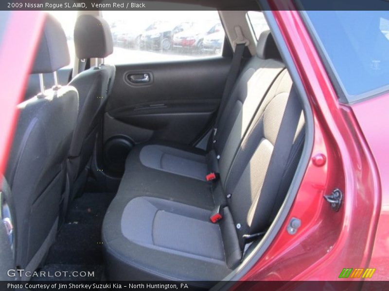 Venom Red / Black 2009 Nissan Rogue SL AWD