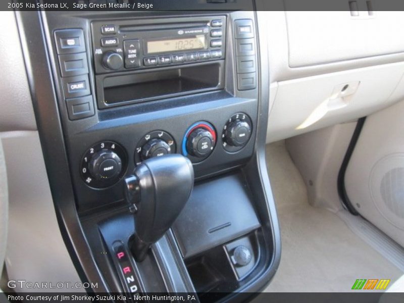 Sage Green Metallic / Beige 2005 Kia Sedona LX
