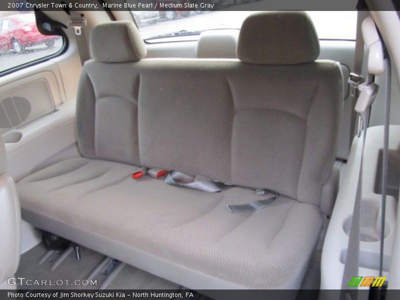 Marine Blue Pearl / Medium Slate Gray 2007 Chrysler Town & Country