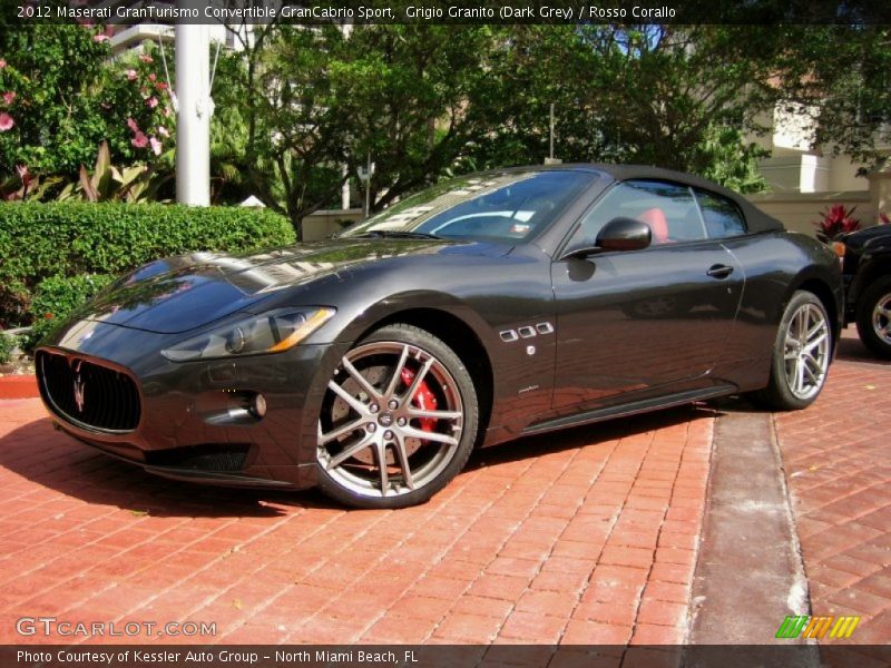  2012 GranTurismo Convertible GranCabrio Sport Grigio Granito (Dark Grey)