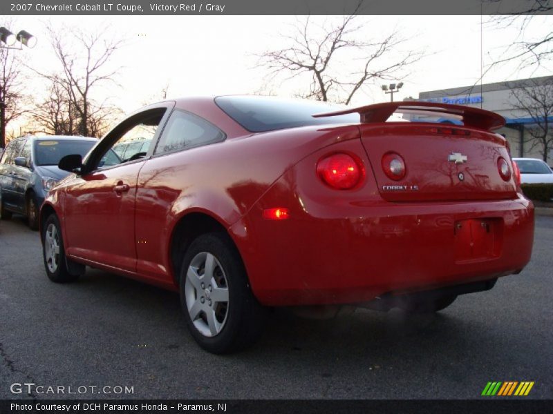 Victory Red / Gray 2007 Chevrolet Cobalt LT Coupe