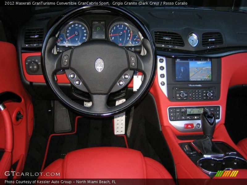 Dashboard of 2012 GranTurismo Convertible GranCabrio Sport