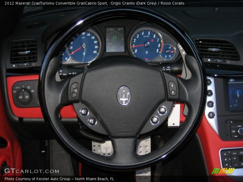  2012 GranTurismo Convertible GranCabrio Sport Steering Wheel