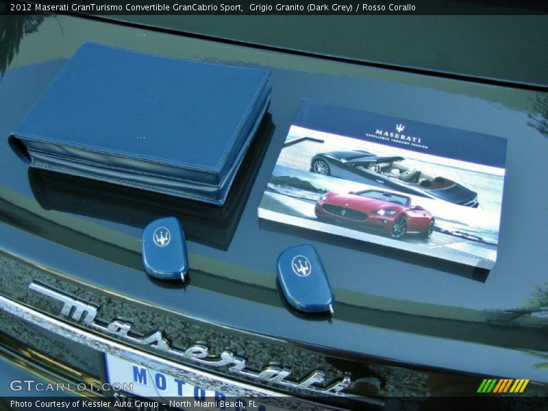 Keys of 2012 GranTurismo Convertible GranCabrio Sport