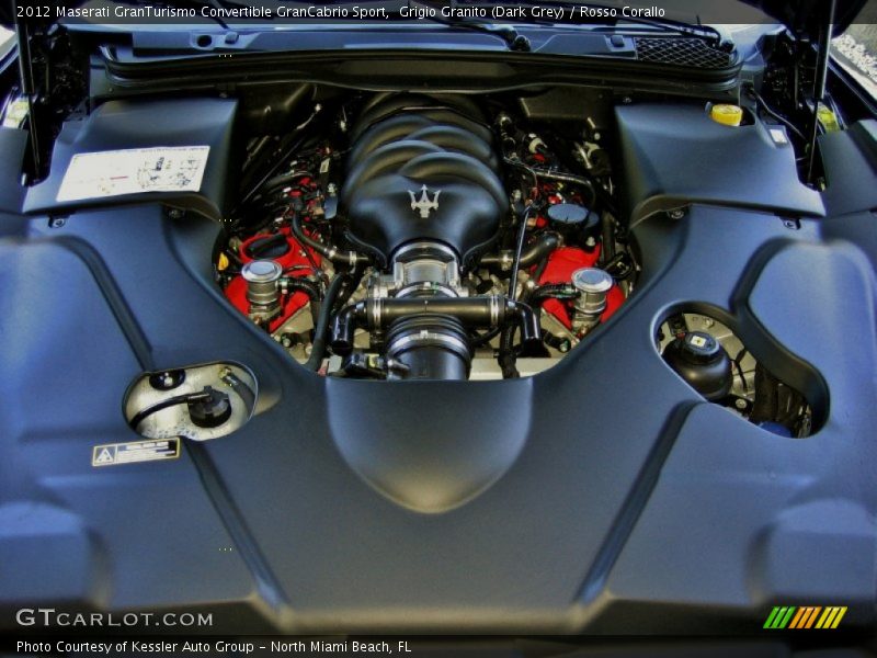  2012 GranTurismo Convertible GranCabrio Sport Engine - 4.7 Liter DOHC 32-Valve VVT V8
