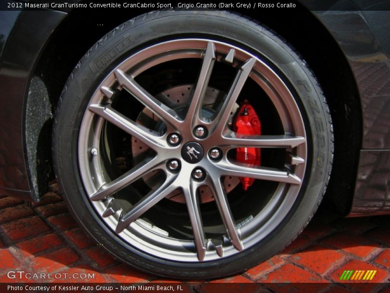 20" MC Design Alloy Wheel - Titanio Lucidio finish - 2012 Maserati GranTurismo Convertible GranCabrio Sport