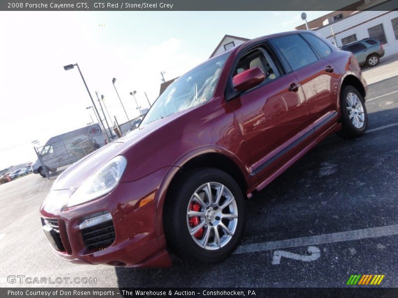 Front 3/4 View of 2008 Cayenne GTS