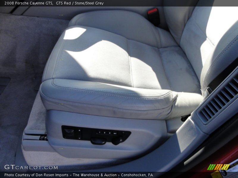 GTS Red / Stone/Steel Grey 2008 Porsche Cayenne GTS