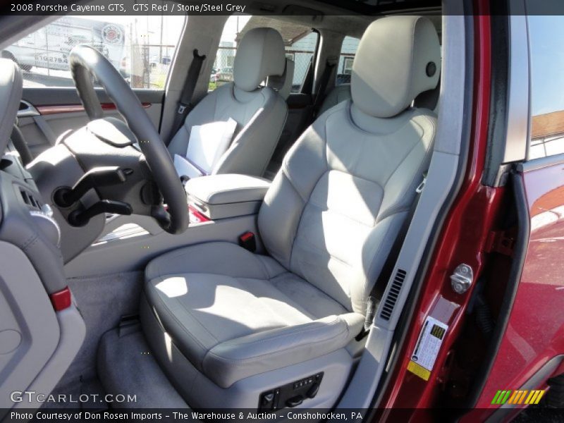 GTS Red / Stone/Steel Grey 2008 Porsche Cayenne GTS