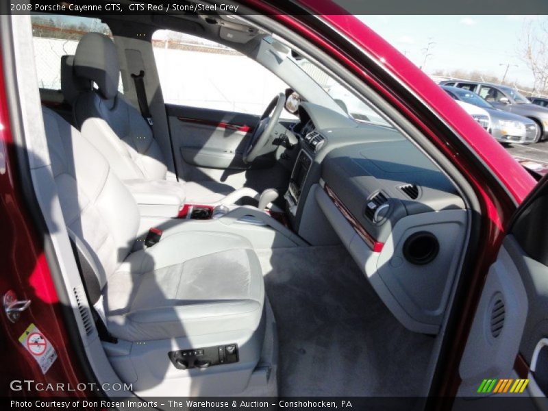 GTS Red / Stone/Steel Grey 2008 Porsche Cayenne GTS