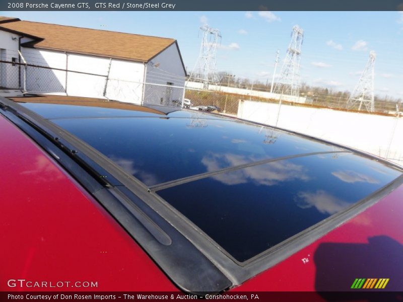 GTS Red / Stone/Steel Grey 2008 Porsche Cayenne GTS
