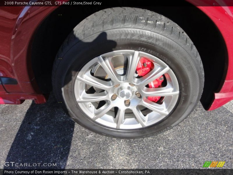 GTS Red / Stone/Steel Grey 2008 Porsche Cayenne GTS