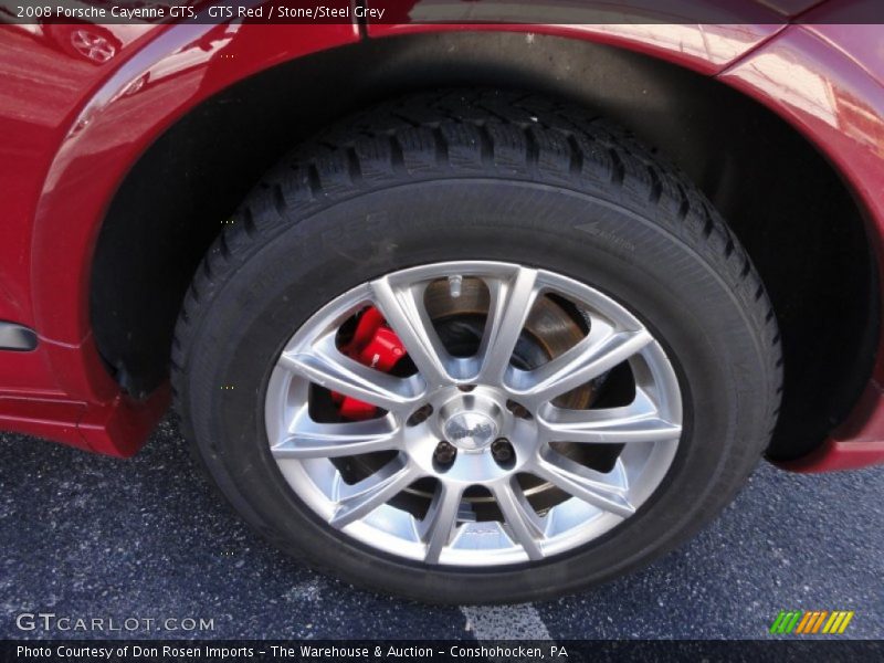 GTS Red / Stone/Steel Grey 2008 Porsche Cayenne GTS