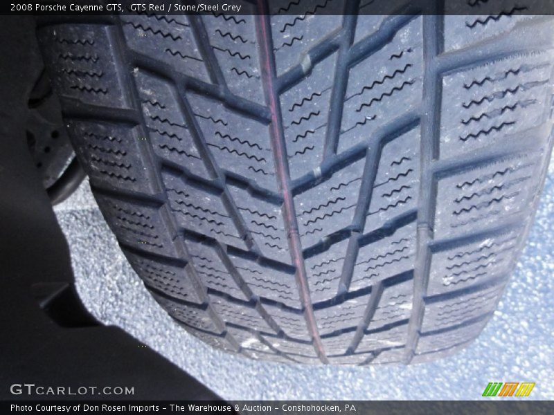 GTS Red / Stone/Steel Grey 2008 Porsche Cayenne GTS